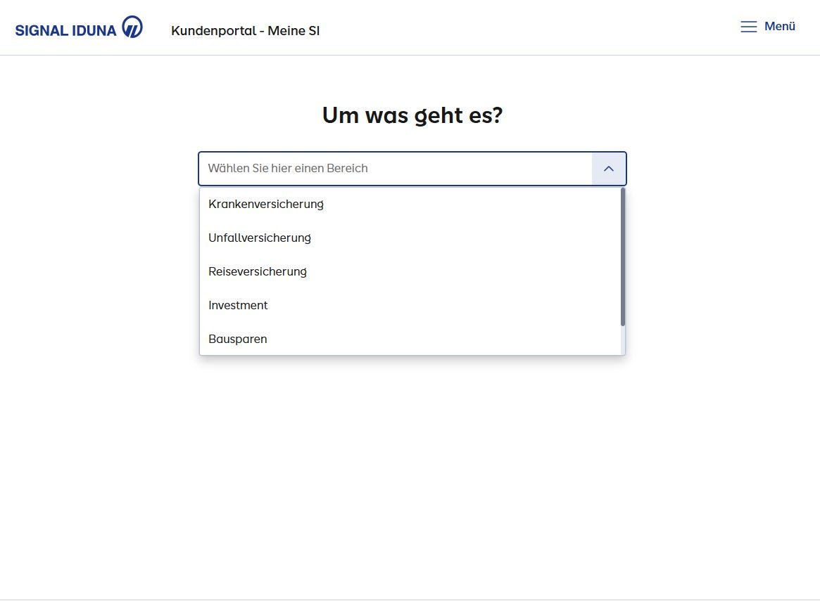 Meine SI Kundenportal